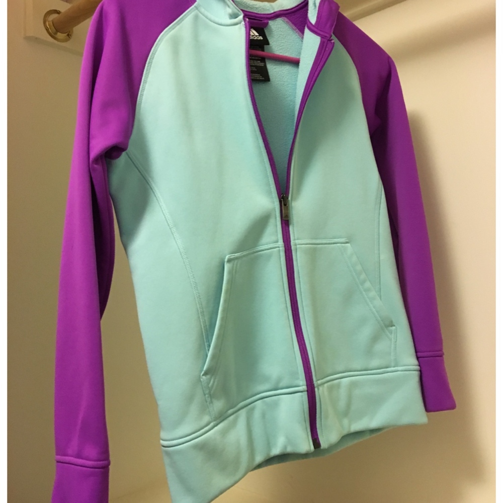 Kids Adidas Zip Jacket